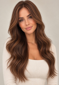 Jennifer Brunette Wig, Cap Size XS - photo 1